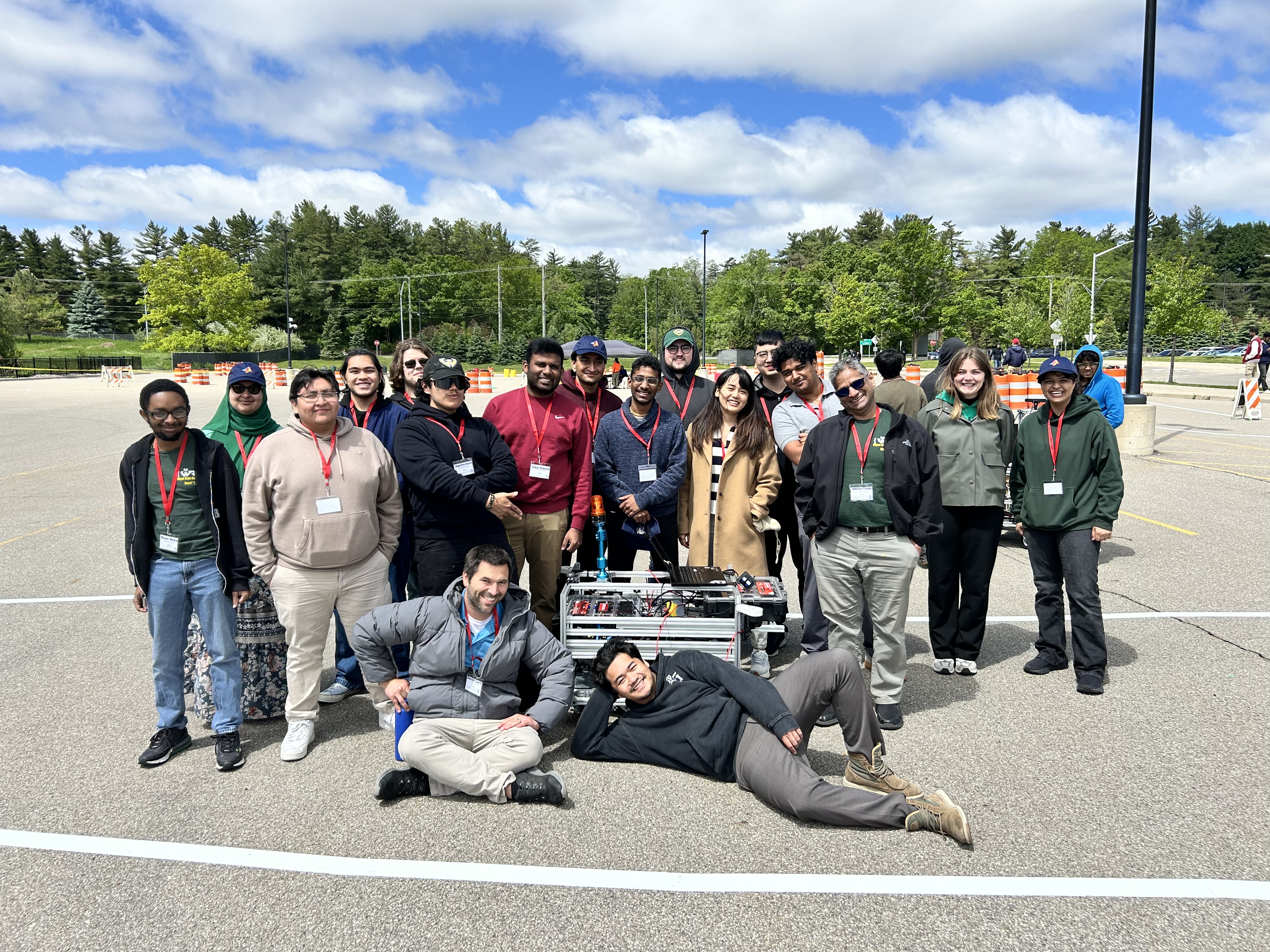 WSU Robotics Team Group Photo